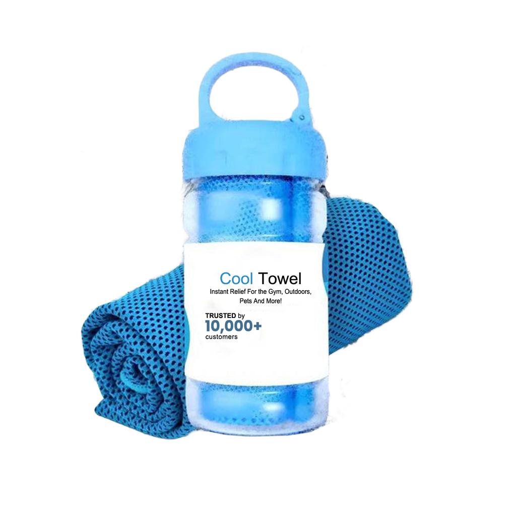 Towel for Neck, 3090 cm, Soft Breathable Microfiber, Ice Towel for Yoga, Sports, Running, Gym, Workout, Fitness