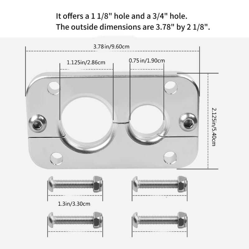 Metall-Kabeldurchführung für die Spritzwand für X Max Ersetzt 01232023 Eliminiert Gummitülle im Kabelbaum der Spritzwand