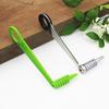 Stainless Steel Vegetable Spiralizer 360 Degrees Rotary Slicer for Cucumber Carrot Potato BPA-Free Ergonomic Handle & Sharp