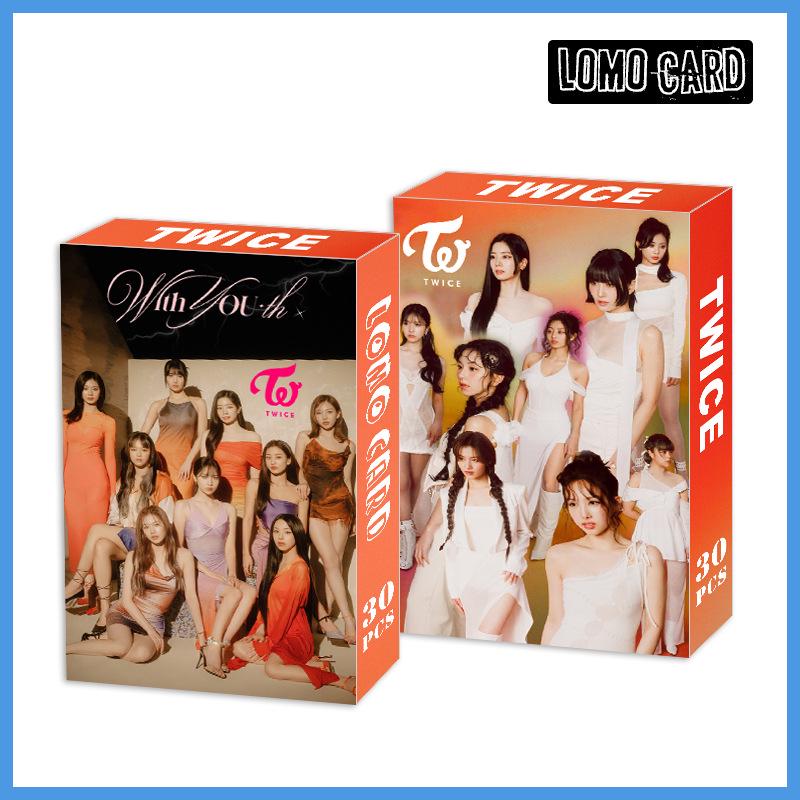 TWICE Photocards: Im Na-yeon, Yoo Jeong-yeon, Hirai Momo Memorial LOMO Idol Cards