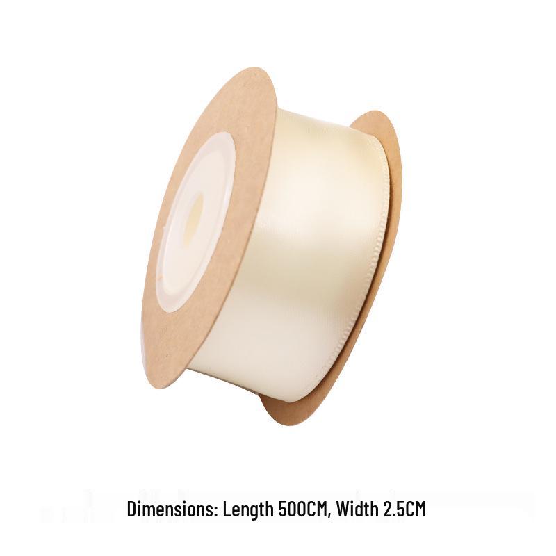 Double-Sided Woven Silk Ribbon for Gift Boxes and Decorations