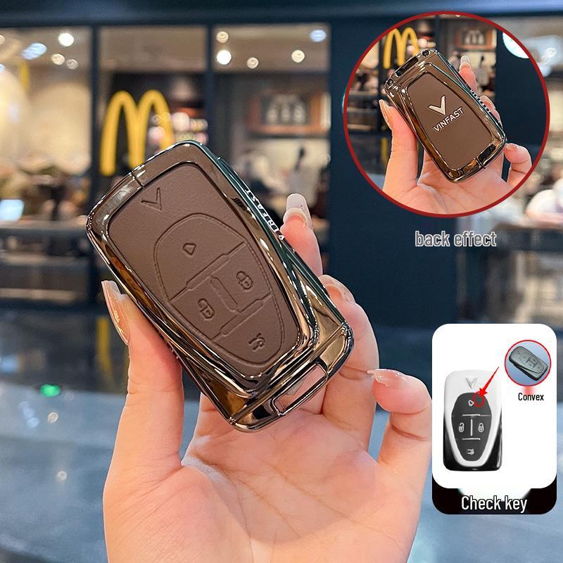 VinFast VF Electric Car Key Cover for Models VF5, VF6, VF7, VF8, VF9