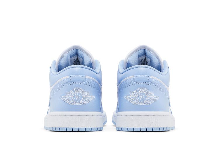 Jordan 1 Niedrig Weiß Aluminium (Damen)