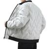 Winter Cotton-padded Jacket Men's Fashion Loose Baseball Collar Velvet Thickened Cotton-padded Jacket Winter Cotton-padded Jacket Public Version