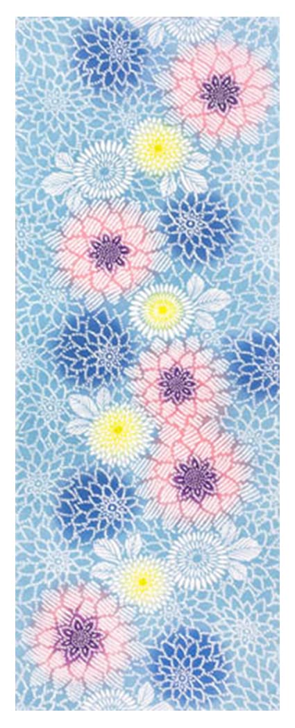 

Tenugui Hand Chusen Made in Technique Hana 37 x 97 cm [Nashienzome] (Japanese Towel) - Dyeing, 100% Cotton, Japan, Masterful Tenugui - Kanoko,