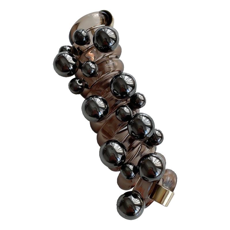 Pearl Ponytail Hair Tie: Japanese & Korean Style Braiding and Bubble Accessories