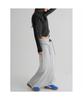 Long Waist Modified Slit Skirt Gray