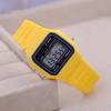 Square Dial Children Watch Analog Digital Sport Watch Simple LED Watch  Kids Wear