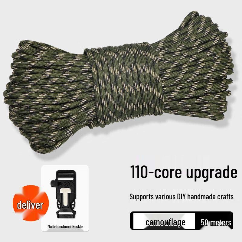 10-Core Polyester Outdoor Safety Climbing Rope