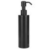 200ml Schwarzer Seifenspender Arbeitsplatte 304 Edelstahl Lotion Shampoo Flüssigkeitsbehälter