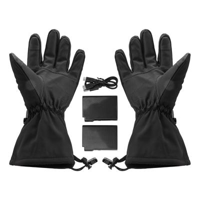 Touch Screen Heated Gloves Washable Electric Heater Gloves for Outdoor Riding Skiing XL