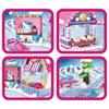 WOMA TOYS C0212A House Building Brick DIY Ice Hockey Snow House Building Block Bricks Set for Girl