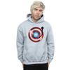 Marvel Mens Captain America Turntable Hoodie