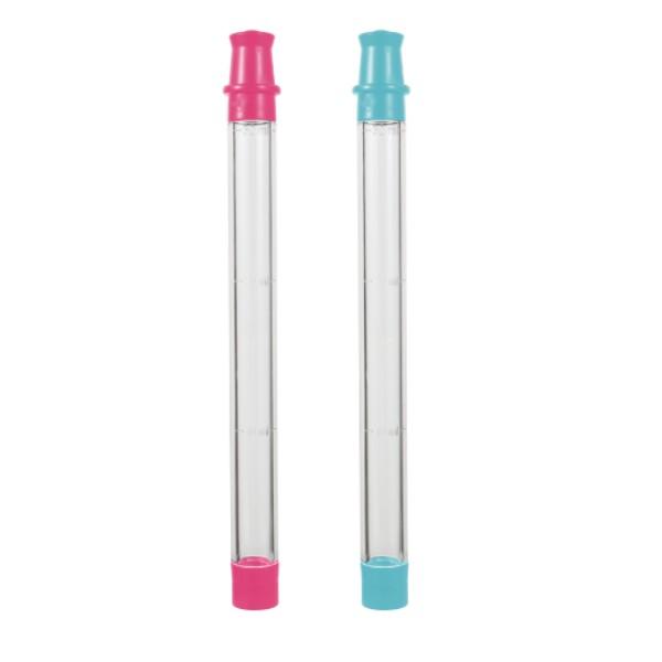 Pink Shot Straw Take Shot Holder Blue for Party Home 2pack