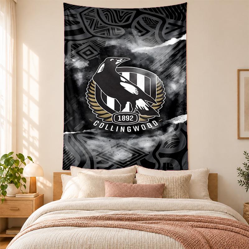 Collingwood Football Club Tapestry highquality for decorating living room bedroom dorm walls ideal as bedroom wallart orholiday gift
