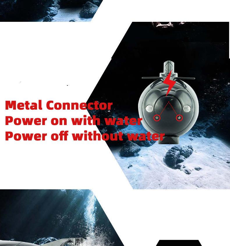 Детская электрическая шестиходовая мини-подводная лодка — фото 10