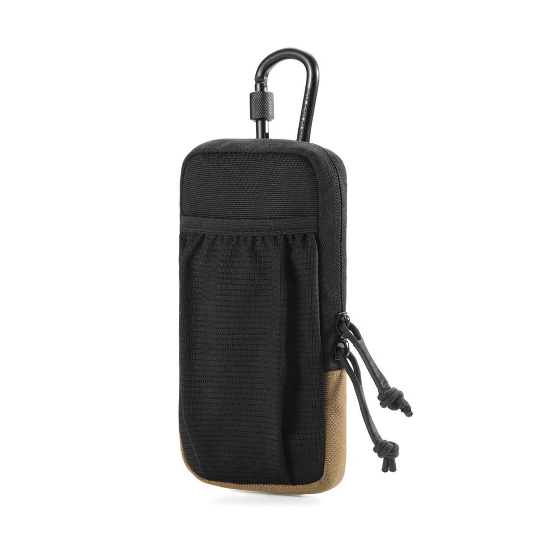 

Mobile Phone Bag Waterproof Edc Belt Pouch Tactical Waist Bag Portable Molle Pouch For Outdoor Adventures Hiking Tactical чорний