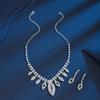Diamond Necklace Set Cold Wind Collarbone Chain Dinner Dress Full Of Diamonds Accessories Tassels