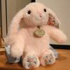 Bambola Coniglietto Carino Giocattolo di Peluche Bambola di Pezza Cuscino per Dormire per Bambini Regalo di Compleanno per Bambine