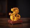 1PCS 10x6.4x10.5cm Stone Zodiac Dragon Ornament Divine Dragon Gift Lucky Desktop Mascot Office Home Decoration Gift