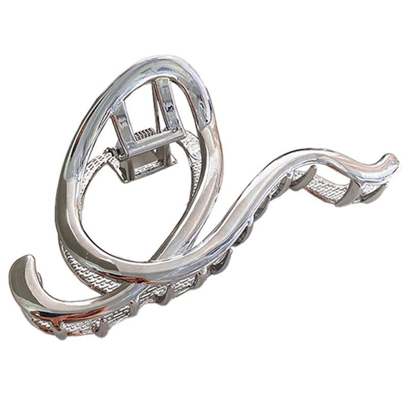 New Metal Girl Simple Irregular Hairpins Punk Style Korean Hair Claws Hair Accessories Hair Clips Headwear Pin Metal Styling