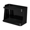 Cup Drain Rack TwoTier with Tray Tabletop Organizer for Milk Tea Shop, Countertops, Office