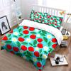 "Cherry-Themed Decorative Set for Summer" Exquisite three-piece bedding set gift for kids and adults