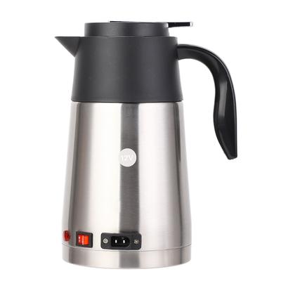 Přenosná 1200ml velkokapacitní rychlovarná konvice do auta s ohřívačem vody Láhev na cesty (12V)