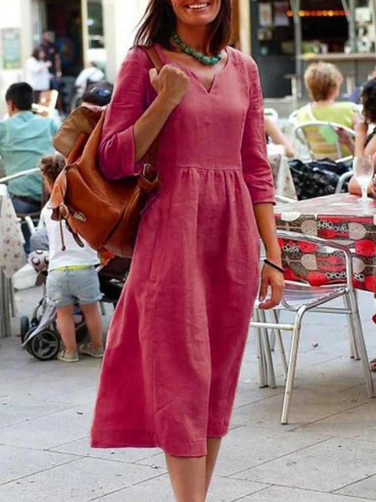 Womens  Fashion Hot Selling  Fall/Winter Loose Plus Size Oversized Dress