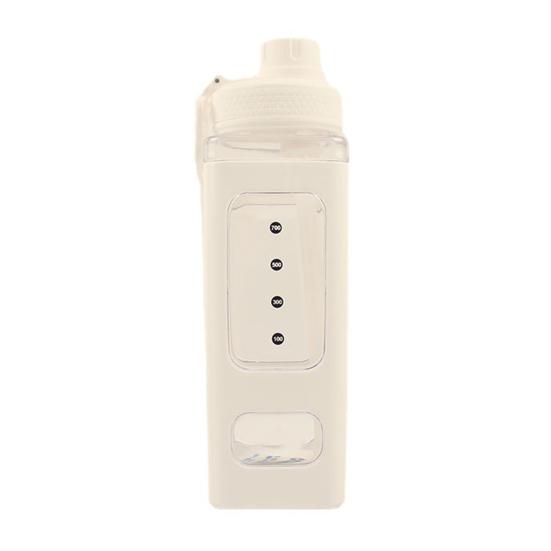 700ml/900ml Water Cup Food Grade Leak-proof Plastic All-Purpose Juice Beverage Water Straw Cup Home