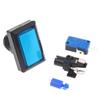 5Sets Arcade Rectangular Push Button Led Illuminated Rectangular Square 12V Light Microswitch For Arcade Machine Video Game Slot