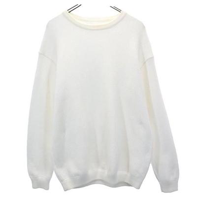Crepuscule Made In Japan Long Sleeve Sweater 1 White System Knit Men's Used