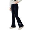 Moonkids Girls' Black Flare Trousers