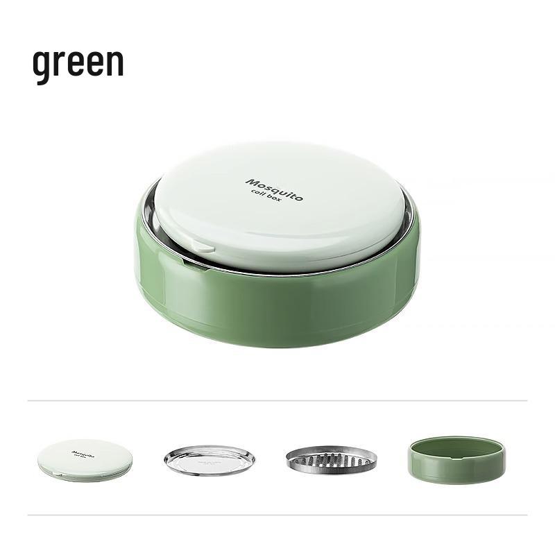 Creative Fireproof Incense and Mosquito Coil Holder with Safety Lid