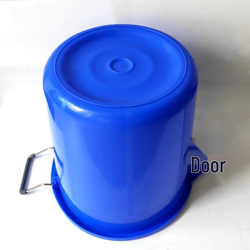 Fengzhi Large Plastic Round Storage & Waste Bin with Lid