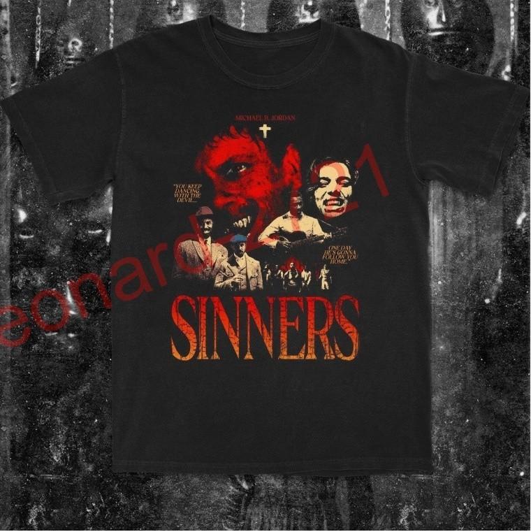 Retro Sinners Film Grafik T-Shirt Unisex Kurzarmshirt S-5XL