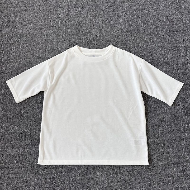 

Быстросохнущий Дышащий и Устойчивый к УФ-излучению Охлаждающий Свободный Короткий Рукав 20 Cotton White Anti-UV Cool Short Sleeves 2L