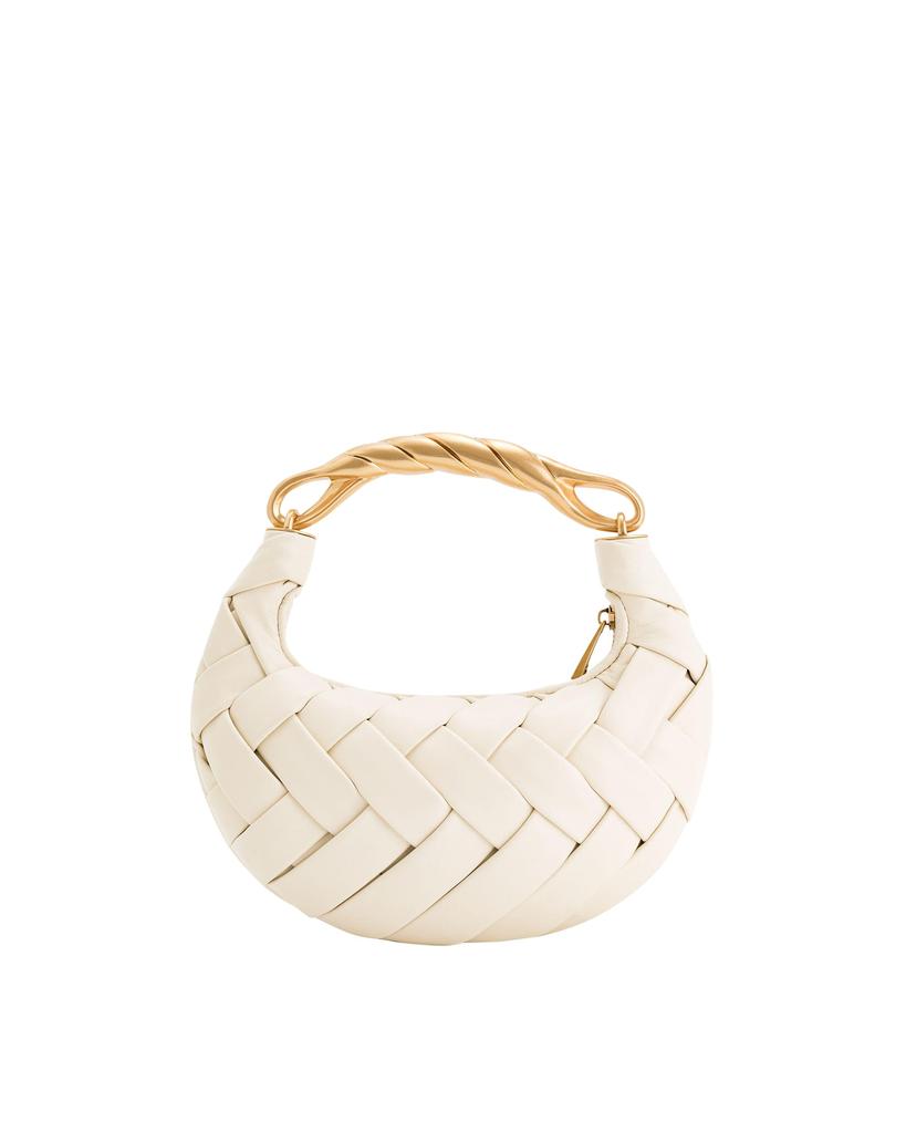 JW PEI Orla Weave Damen-Handtasche - Weiß