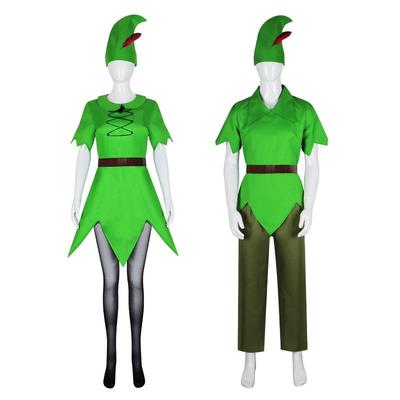 Green Elf Costume Cosplay Halloween Stage Costume