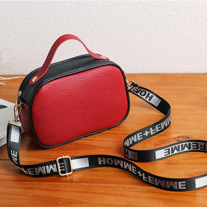 Маленькая повседневная сумочка для дам 20cm*6cm*13cm фиолетовый — фото 11