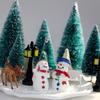 24pcs Christmas Tree DIY Christmas Decorations 2024 Year Small Pine Tree Xmas Ornaments Navidad Gifts Christmas Decors
