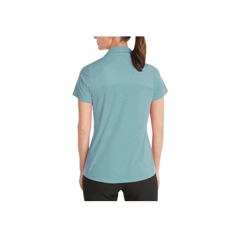 Puma Comfortable Sweat-Absorbing Breathable Simple Short Sleeve Polo Shirt Women Tops Dark-Blue 532989-22