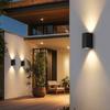 Led Outdoor Wall Light Modern Wall Sconce For Garden Patio Staircase Home Use