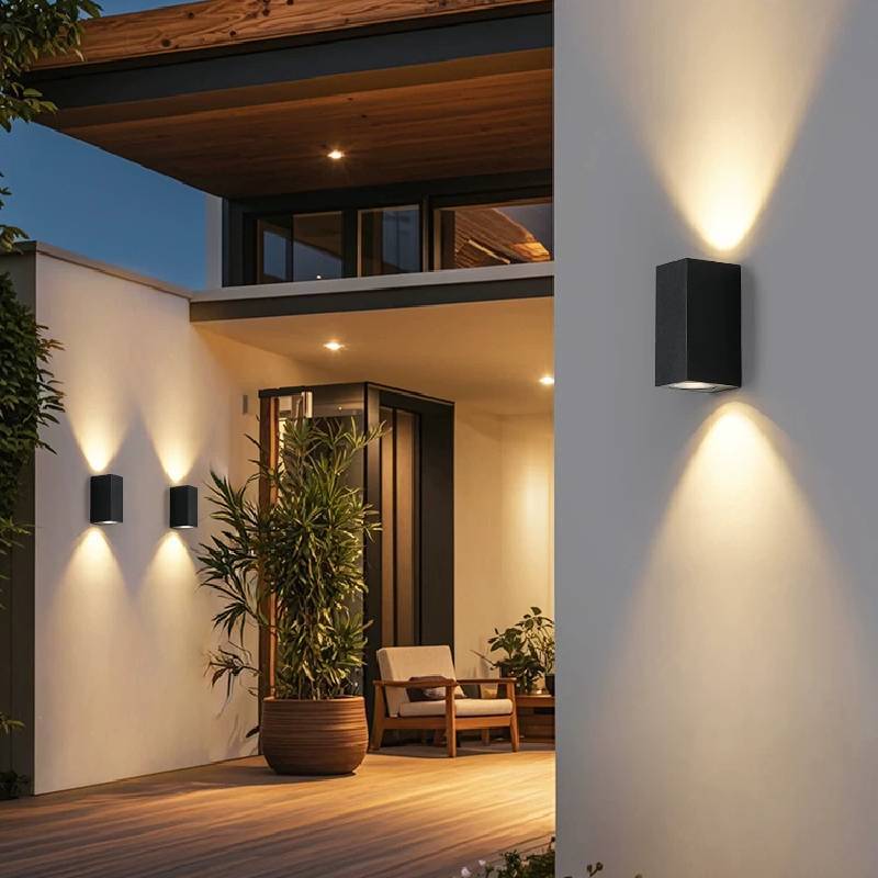 Led Outdoor Wall Light Modern Wall Sconce For Garden Patio Staircase Home Use