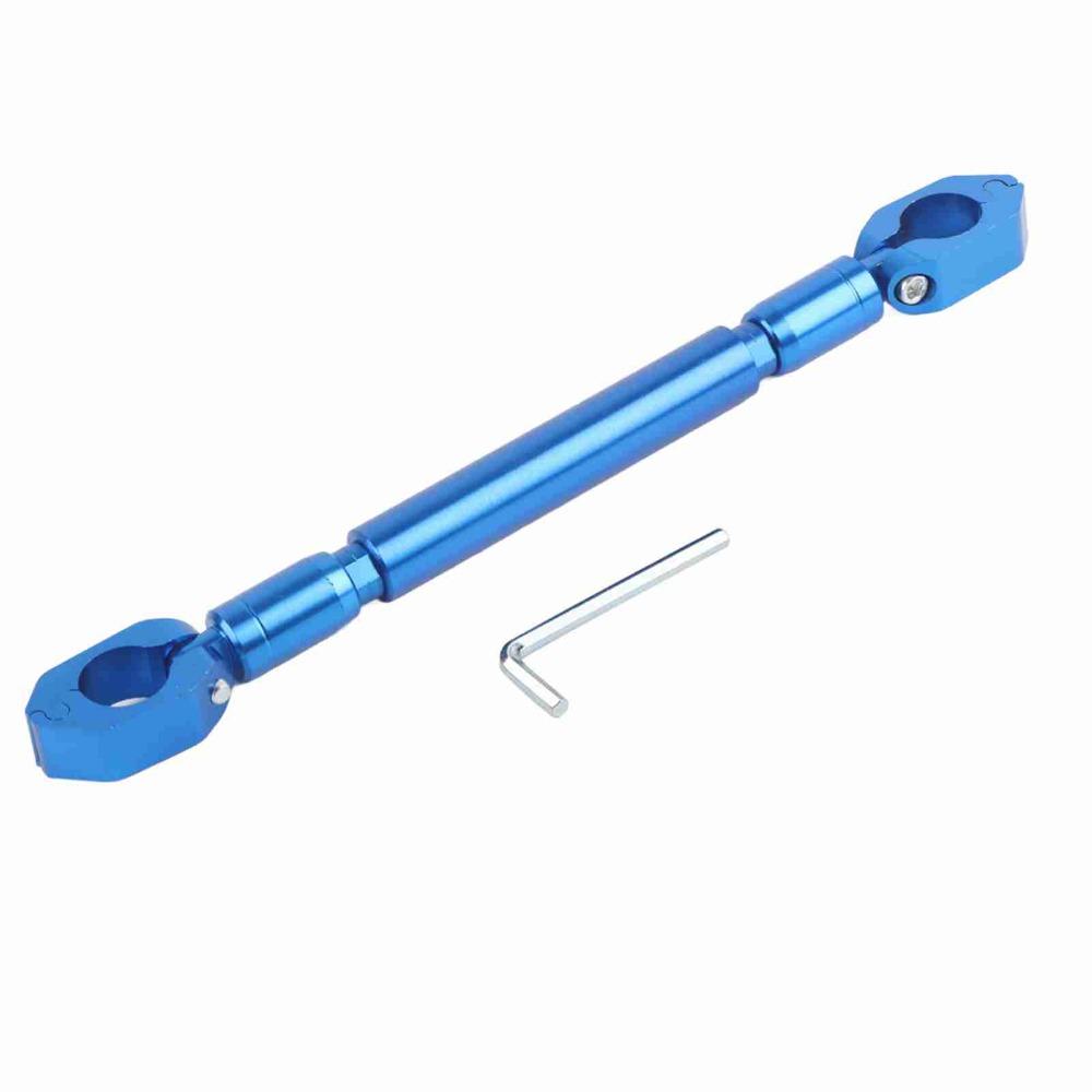 Durable Aluminum Alloy Handlebar Brace No Rusting Adjustable Handlebar Cross Bar Anti-Vibration Crossbar Set Motorcycle