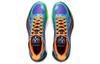 Li Ning Blade 4 V2 Cushioning Slip Resistant Lightweight Rebound Low top Basketball Shoes Men's Purple Green ABAU037-6
