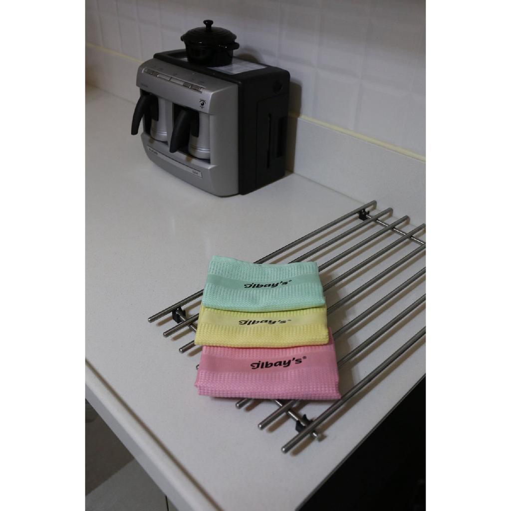 3-pack Microfiber Cleaning Cloth With Qr Code Control