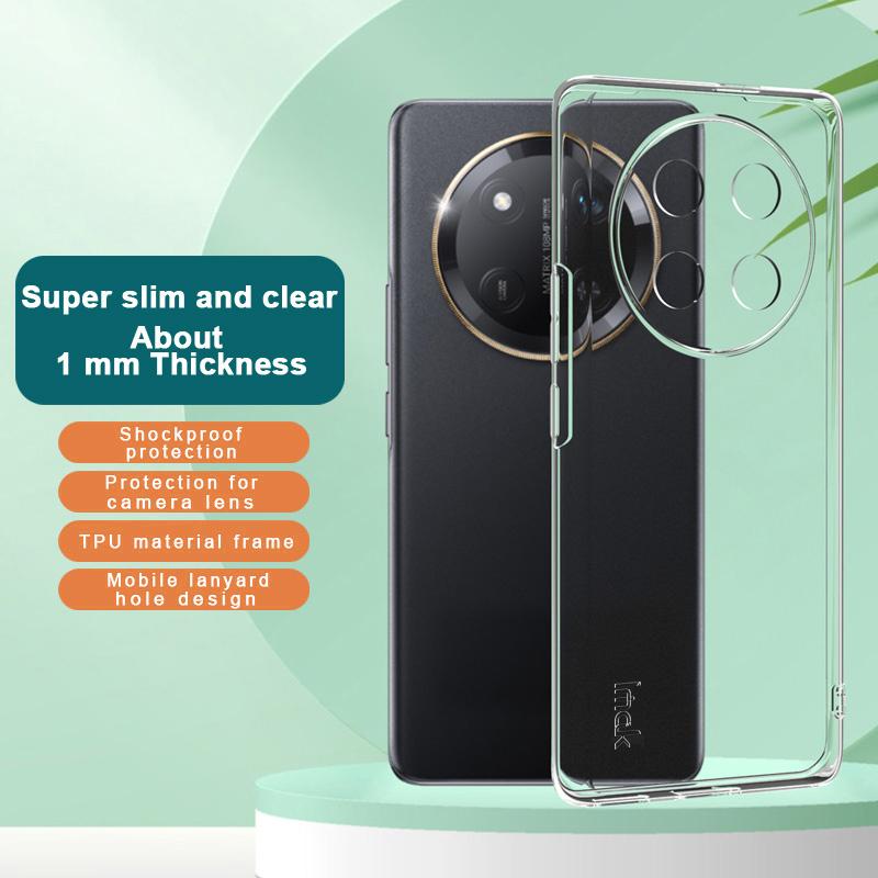 IMAK UX-5 Series Phone Case For Honor X60 Pro 5G/X9c 5G/Magic7 Lite 5G Shockproof TPU Clear Slim Back Shell