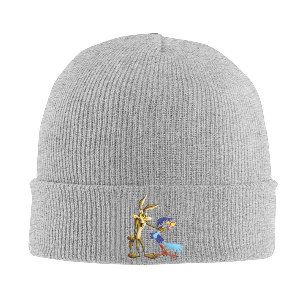 Roadrunner Kojot Teplá pletená čepice Zimní pletená čepice Čepice Beanie Hip Hop čepice pro Unisex