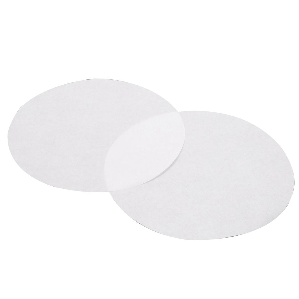 ABWR-500Pcs 4.5-Inch Non-Stick Round Baking Paper Barbecue Paper Cake Liner Parchment Paper Microwave Oven Paper Sheets